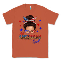 Copper all american girl messy bun Classic Tee - texasbilliewilder