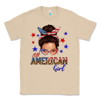 Mushroom all american girl messy bun Classic Tee - texasbilliewilder