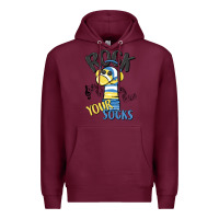 Burgundy rock your Premium Hoodie - MaliasSmallBusiness