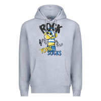 Heather Grey rock your Premium Hoodie - MaliasSmallBusiness