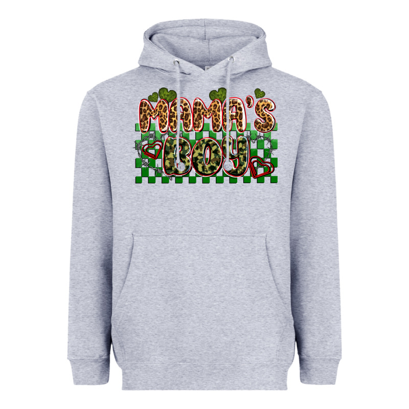 Valentines Day Mama's Boy Olivia Heavyweight Hoodie by OliviaCreatesArt | Teevron