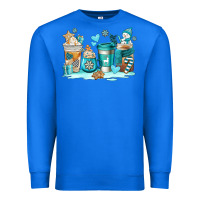 True Royal winter coffe cups Premium Sweatshirt - AdoDesignShop