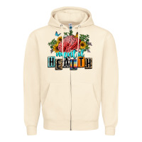 Sandshell mental health Zipper Hoodie - texasbilliewilder