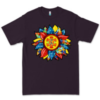 Plum autism sunflower Premium Tee - RacoonDesign