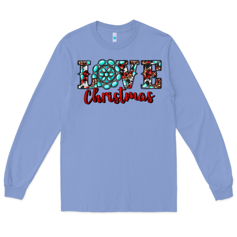 Western Gemstone Christmas Love Long Sleeve Tee by RanaPortraitStore | Teevron