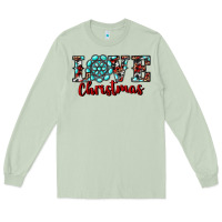Matcha Western Gemstone Christmas Love Long Sleeve Tee - RanaPortraitStore