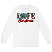White Western Gemstone Christmas Love Long Sleeve Tee - RanaPortraitStore