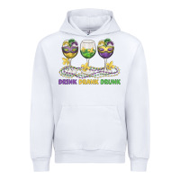 White drink drank drunk Urban Hoodie - MaliasSmallBusiness