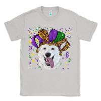 Moon Dust mardi gras hat  white shepherd Classic Tee - RanaPortraitStore