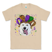 Mushroom mardi gras hat  white shepherd Classic Tee - RanaPortraitStore