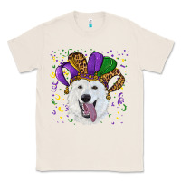 Natural mardi gras hat  white shepherd Classic Tee - RanaPortraitStore