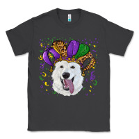 Smoke mardi gras hat  white shepherd Classic Tee - RanaPortraitStore