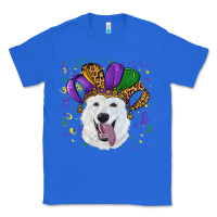 True Royal mardi gras hat  white shepherd Classic Tee - RanaPortraitStore
