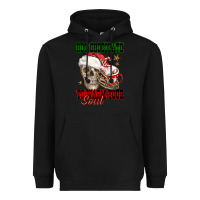 Black hot chocolate to warm your soul Heavyweight Hoodie - FaDigitalArtStudio