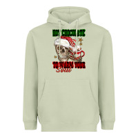 Matcha hot chocolate to warm your soul Heavyweight Hoodie - FaDigitalArtStudio