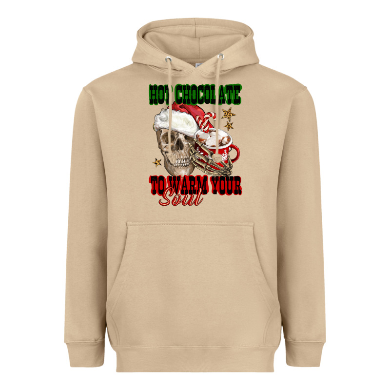 Hot Chocolate To Warm Your Soul Heavyweight Hoodie by FaDigitalArtStudio | Teevron