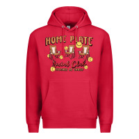 Cardinal glitter softball Premium Hoodie - MaliasSmallBusiness