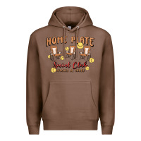 Chestnut glitter softball Premium Hoodie - MaliasSmallBusiness