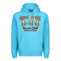 Ocean Blue glitter softball Premium Hoodie - MaliasSmallBusiness
