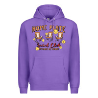 Purple glitter softball Premium Hoodie - MaliasSmallBusiness