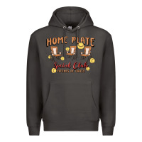 Smoke glitter softball Premium Hoodie - MaliasSmallBusiness