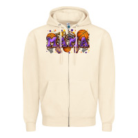 Sandshell mama basketball Zipper Hoodie - Zillion Design Studio