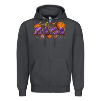 Smoke mama basketball Zipper Hoodie - Zillion Design Studio