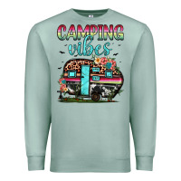 Seafoam camping vibes Premium Sweatshirt - JahusDesignShop
