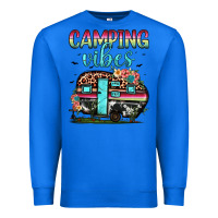 True Royal camping vibes Premium Sweatshirt - JahusDesignShop