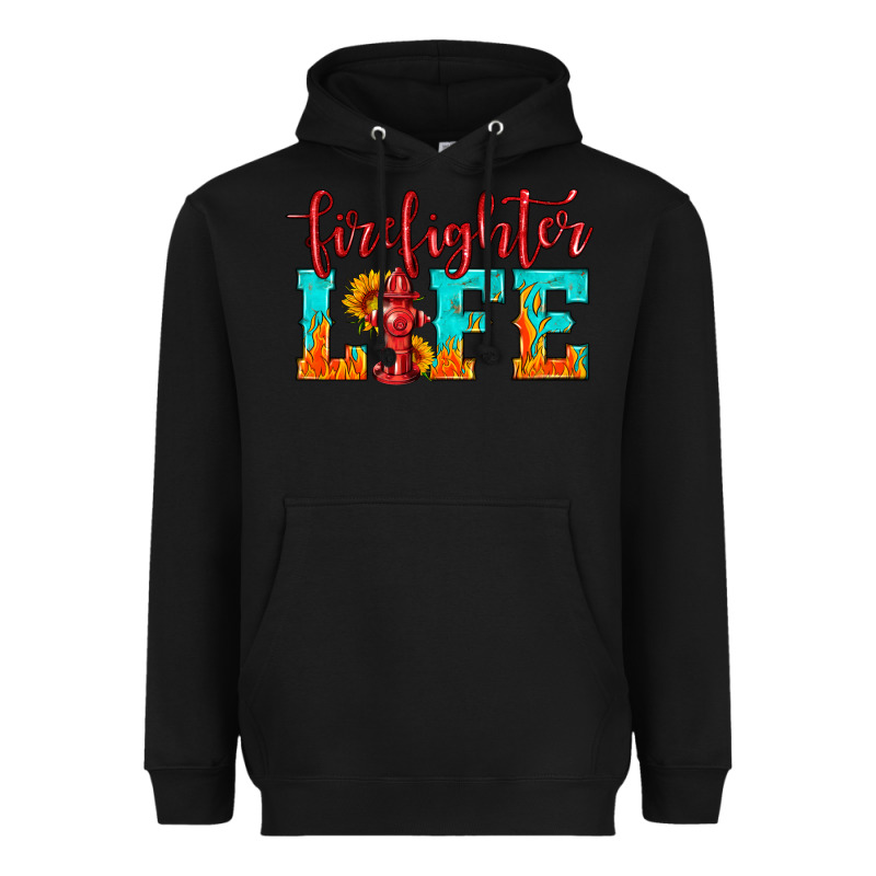 Firefighter Life Heavyweight Hoodie by HRA Design Shop | Teevron