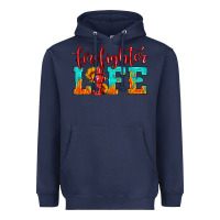 Navy firefighter life Heavyweight Hoodie - HRA Design Shop