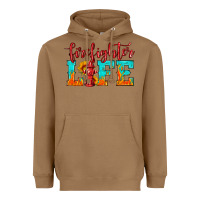 Toasted Coconut firefighter life Heavyweight Hoodie - HRA Design Shop