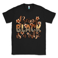 Black being black is a vibe Classic Tee - Zillion Design Studio