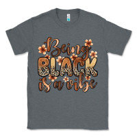 Charcoal Heather being black is a vibe Classic Tee - Zillion Design Studio