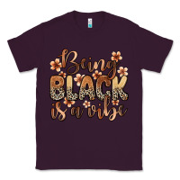 Plum being black is a vibe Classic Tee - Zillion Design Studio
