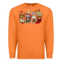 Carrot religious coffee cups Premium Sweatshirt - AdoDesignShop