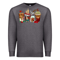 Charcoal Heather religious coffee cups Premium Sweatshirt - AdoDesignShop