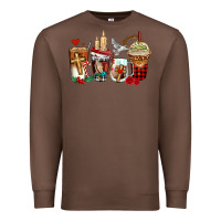 Chestnut religious coffee cups Premium Sweatshirt - AdoDesignShop