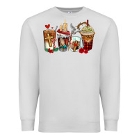 Dove Grey religious coffee cups Premium Sweatshirt - AdoDesignShop