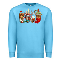 Ocean Blue religious coffee cups Premium Sweatshirt - AdoDesignShop