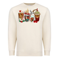 Religious Coffee Cups Premium Sweatshirt | Teevron