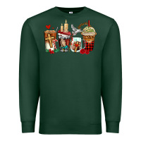 Sports Green religious coffee cups Premium Sweatshirt - AdoDesignShop