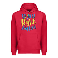 Cardinal down right perfect Premium Hoodie - MaliasSmallBusiness