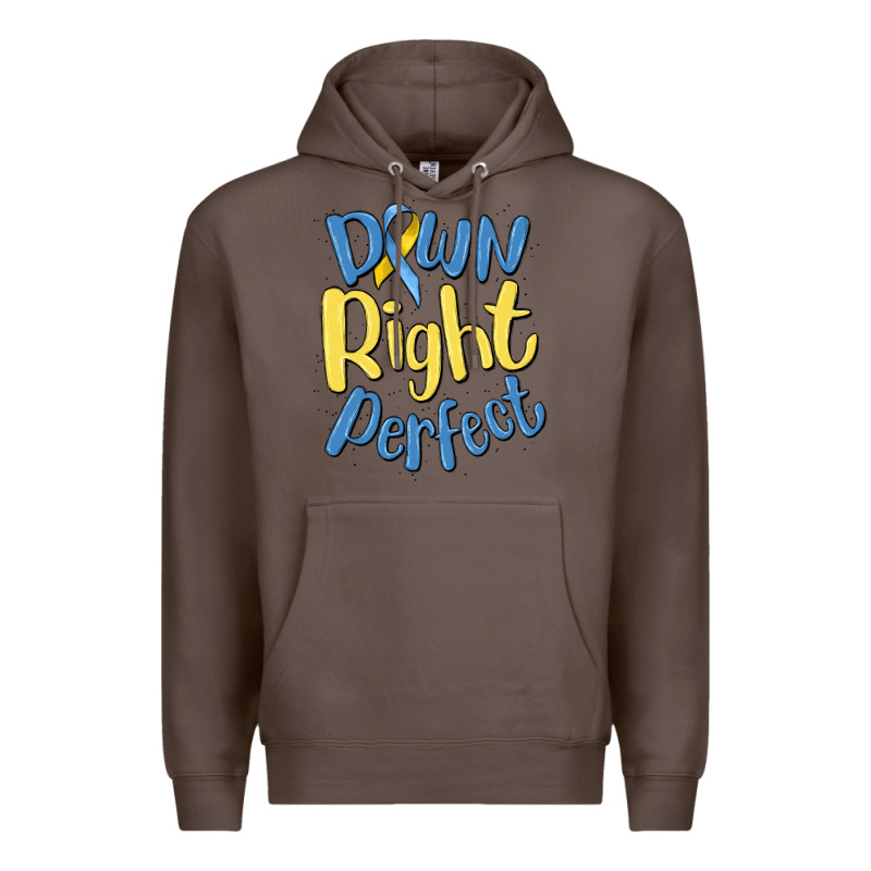 Down Right Perfect Premium Hoodie by MaliasSmallBusiness | Teevron