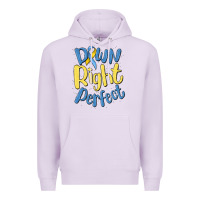 Lilac down right perfect Premium Hoodie - MaliasSmallBusiness