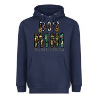 Navy boy mini from son up to son down Heavyweight Hoodie - CowhideDigitalArt