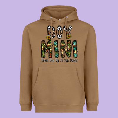 Boy Mini From Son Up To Son Down Heavyweight Hoodie Designed By Cowhidedigitalart