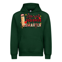 Forest Green little miss 100 days smarter Urban Hoodie - MaliasSmallBusiness