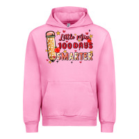 Fuchsia Pink little miss 100 days smarter Urban Hoodie - MaliasSmallBusiness