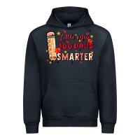 Navy little miss 100 days smarter Urban Hoodie - MaliasSmallBusiness